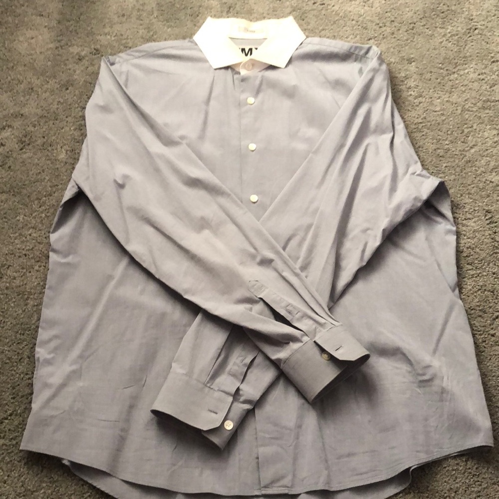 Express 1 MX XL Dress shirt French Collar